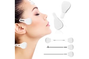 PATRICHOR 60 Stück Face Lifting Tape, Lifting Tapes Gesicht, Gesichtsaufkleber, Instant Invisible Face Lift Sticker, Eye Lift Tape, Cat Eye Tapes, V-Form Gesicht Make-up Gesicht Lift Werkzeuge Für Gesicht