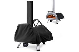 Hohong Pizza Oven Cover for Ooni karu 16,Outdoor Pizza Oven Covers Waterproof Oxford Fabric Pizza Oven Protective Carry Cover (83x52x80cm)
