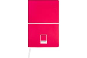 OSAMA PANTONE Urban - Quaderno Appunti 13x20 con 192 Pagine a Righe, Copertina Flessibile Soft Touch ed Elastico, Block Notes con Segnalibro e Tasca Interna, Taccuino Agenda per Cancelleria e Cartoleria