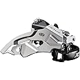 SHIMANO Altus FD-M370 Front Derailleur 3 x 9-Speed Clamp Dual Pull Black Design 66-69° Chainstay Angle 2016 Mountain Bike