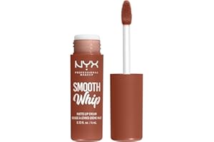 NYX Professional Makeup Liquid Lipstick, Matte Lip Cream, Ultra-Vibrant Shades, With Shea & Cocoa Butter, Smooth Whip, Shade: Faux Fur