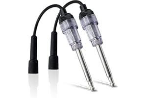 LYHLYA 2PCS Spark Plug Tester, Engine Ignition Coil Tester Straight Boot Ignition Test Spark Plug Light Checker Automotive Spark Tester for Automotive Car Lawnmower Internal External Engine
