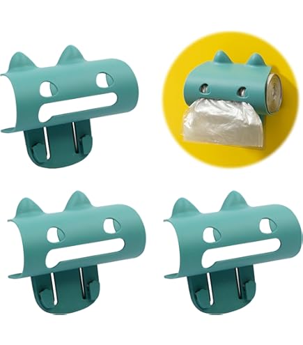 Distributeur De Sacs Poubelles Mural Auto-adhésif Pour Sacs Poubelles En Plastique Pour Maison Cuisine Et Salle De Bain Blanc 97537478