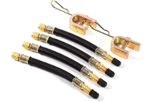 TBEST Prolateur De Vae ure,Ralle De Vae,Ralle Vae PnJumelé,Exteon Vae De Pneu,Exteon De La Vae De PnDouble on,Exteone Vae,Adaptateur D'Eeon De Vae De Pneu,4X Adaptateur De Transport De o