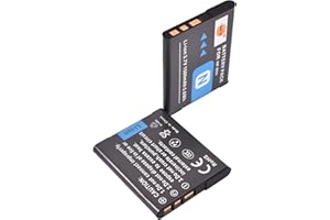 DSTE ELECTRON DSTE 2pcs NP-BN1 Batteria compatibili con Sony DSC-QX100, DSC-T99, DSC-T110, DSC-TF1, DSC-TX5, DSC-TX7, DSC-TX9, DSC-TX10, DSC-TX20, DSC-TX30