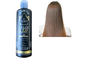 Lissage Indien Delhi Lizz 120ml, Traitement Capillaire Brésilien Sans Formol Pour Cheveux Lisses, Soyeux et Brillants, Lissage Indien Professionnel à Domicile