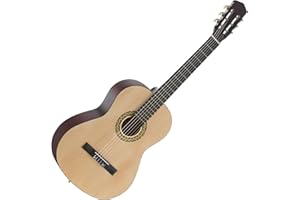 Classic Cantabile AS-851 Guitare Classique 4/4 Nature - Cordes en Nylon d'étude - Guitare de concert idéale pour débutants