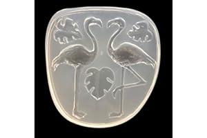 BLUGUL Flamant Moule Silicone, pour Chocolat Fondant Gâteau Gelée Bonbons Dessert