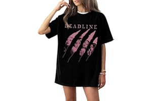 XYYYHTL Deadline Shirt Kpop Lisa Jennie Jisoo Rose Tshirt 2025 World Tour Graphic Retro Support Tee Shirt for Fans Teen Girls