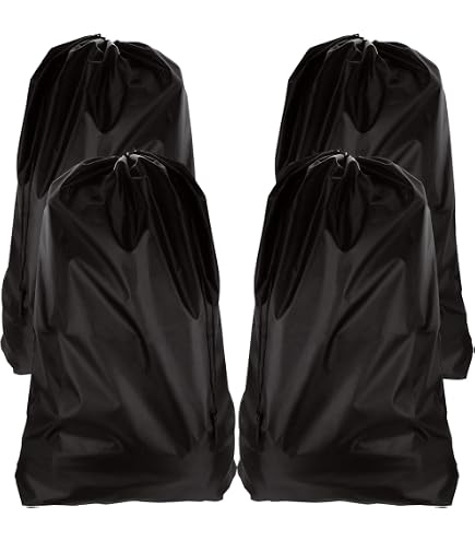 2pcs Borsa Portaoggetti Extra Large, 37 x 47 Borsa Vestiti con Cordoncino, Tessuto Oxford Abiti Borse di Stoccaggio, Borsa Portabiancheria Resistente Per Trapunta,Cuscini Piumini,Sedia, Viaggi