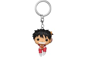 Funko Pop! Keychain: One Piece 1- Monkey D. Luffy - (Egghead)- Mini Figura in Vinile da Collezione Novità Portachiavi - Riempitivi per Calze - Idea Regalo - Merchandising Ufficiale