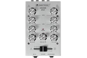 Omnitronic - GNOME 202 Mini Mixer Silver