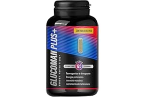 BOOST NUTRITION Brucia Grassi Potenti Veloci, Drenante Forte Dimagrante Efficace, 120 Capsule per Dimagrire Velocemente Donna e Uomo con Glucomannano, Carnitina, Bromelina, Te' Verde - Made in Italia