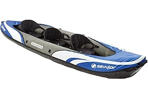 Sevylor Big Basin 3-Person Kayak, Blue