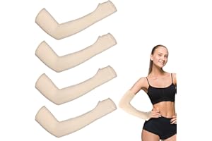 CIATBYYJ Lot de 2 paires de manchons de protection pour la peau, doux et respirants, manchons de jeu, manchons de fixation pour le pouce pour volley-ball, cyclisme, basketball, course et travail en