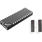 Jonsbo M.2-3 Heat Dissipation Radiator Aluminum Alloy Heat Sink Thermal Cooling Pads for M.2 2280 SSD Heat Sink for PC Comput
