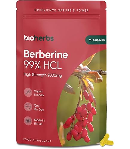 Berberine Supplement 1800mg - Premium Berberine HCl 97