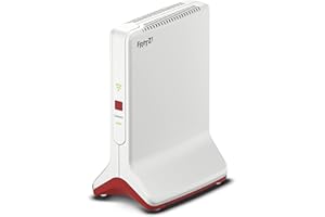 AVM Fritz!Repetidor 6000 (WiFi 6 repetidor con Tres Unidades de Radio: 5 GHz (2 x hasta 2400 Mbps) 2,4 GHz (hasta 1.200 Mbps, 2,5 Gigabit LAN y versión en alemán)