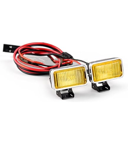 AXspeed RC Tetto Luci Lampada per Axial Scx24 AXI00001 C10 1/24th Crawler Car Upgrade Accessori