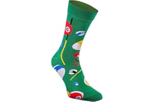 Rainbow Socks - Hombre Mujer Divertidos Altos Calcetines - 1 Par
