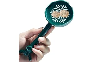 TEKSOME Paletta per lettiera per criceti, con Manico a Forma di Alce per Piccoli Animali Domestici, Facile da Pulire, Paletta per lettiera per criceti, orsi Dorati, Conigli, criceti Nani,