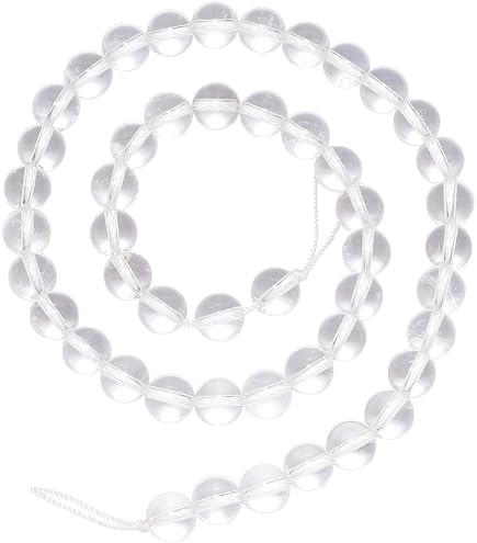 Perlin Mondstein Perlen 8 Mm – Synthetisch, Irisierend, Für Schmuckherstellung (15 Stück)