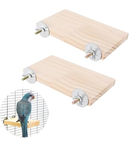 Relaxdays Lot De 8 Jouets Pour Oiseaux, Accessoires De Cage, Pour