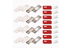 LONELY HIGH HEELS Magnete potente Calamite per mobili chiusura Ultra sottili e resistenti 8 set(argento e bronzo) Non c'è bisogno di forare Magneti adesivi