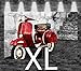 Produktbild Premium Kunstdruck Leinwandbild - Vespa Rot - aufgespannt auf 2cm Keilrahmen, aus deutscher Herstellung, 80x50cm, Größe XL