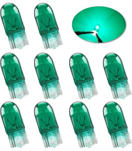 YOUNLEN 10 Pezzi T5 W3W 2721 27 37 286 Lampadina LED PC74, 12V, 20LM,0 - Foto 2