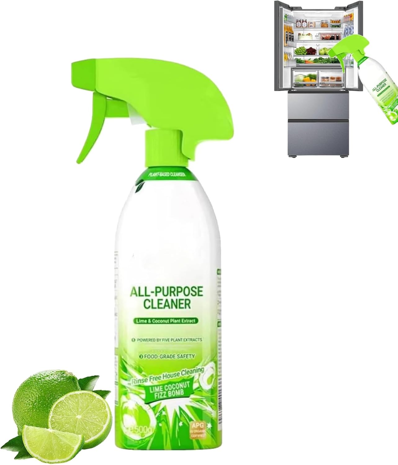 Cleanways All Purpose Cleaner,Deep Clean Spray for Kitchen,Plant-Based Power Cleaner Liquid Spray for Kitchen,Bathroom,Quick-Easy Stain Removal (1PCS)