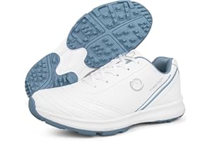 ZHENSI Zapatos De Golf Mujer, Zapatillas De Entrenamiento De Golf Ligeras Cómodas Y Sin Clavos Calzado Deportivo Antideslizante para Exteriores