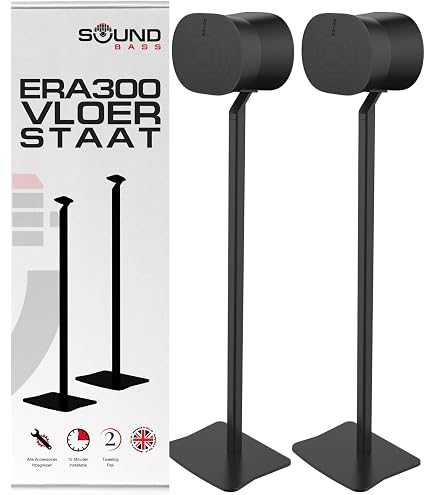 goobay Supporto da parete per Sonos Era 300 / supporto da parete per altoparlante fino a 5 kg / orientabile e inclinabile/bianco / 78758 goobay Supporto da parete per Sonos Era 300 / supporto da parete per altoparlante fino a 5 kg / orientabile e inclinabile/bianco / 78758