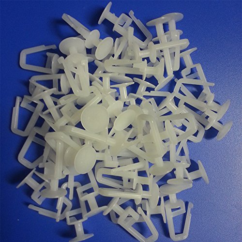 Gardinengleiter Gardinenhaken Faltenhaken 11mm bis zu 300 Stück (100) - 3