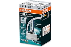 ‎OSRAM Osram Xenarc Cool Blue Intense NextGen HID-Xenon Birne - D1S - 12V/35W - pro Stück (max. 6200K)