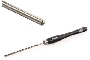 Hurricane Turning Tools, HTT-240KW, M2 Cryo, 3/8" Bowl Gouge, (1/4" Flute) for Woodturning