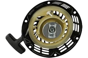 MEEVRGR Engine Recoil Starter Kit for 196cc 208cc 212cc 224cc - Pull Start Assembly with Pulley Cup for Mini Bikes, Karts, Generators, Pressure Washers