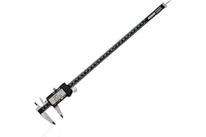 NEIKO 01409A 12” Electronic Digital Caliper | Extra Large Display | 0-12 Inches | Inch/Fractions/Millimeter Conversion | Polished Stainless Steel