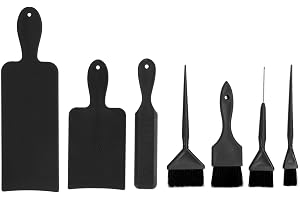 Omquot Balayage Highlighting Board Professionell Hårfärgningsset för Frisörsalongsfärg Applicering 7st Kit