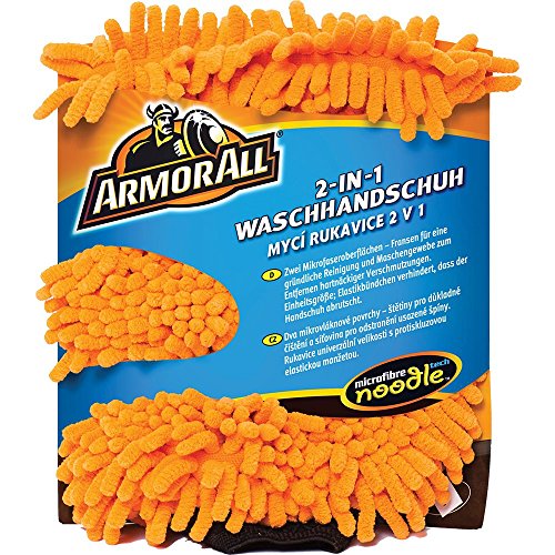 ARMOR ALL 2in1 Waschhandschuh GAA40057GC, für extrastarke Reinigung + normale Wäsche