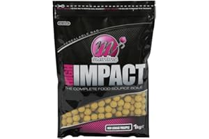 WARMHAND Mainline High Impact Bouillettes - 1 kg, High Leakage Pineapple, 20 mm