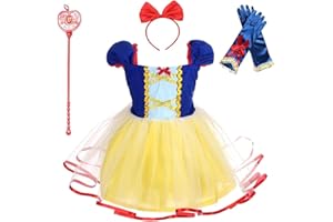 Lito Angels Principessa Vestire per Bambine Costume di Halloween Vestito Casual