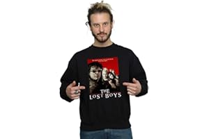Absolute Cult The Lost Boys Men's Red Poster Sweatshirt