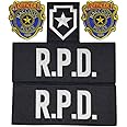Super6props Raccoon City R.P.D. Patches for Tactical Vest 5 Pack Combo
