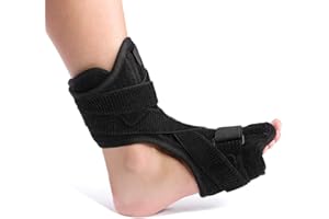 ‎ZYYINI Plantar Fasciitis Night Splint Support, Verstellbare Orthetische Fußtropfenstütze Für Achillessehnenentzündung Und Fersenspornentlastung, Unisex
