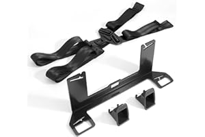 XELETU Kindersitz Halterung für Auto, Halterung mit Nachrüsten und Latch Befestigungsgurt für SUVs und Nutzfahrzeugen