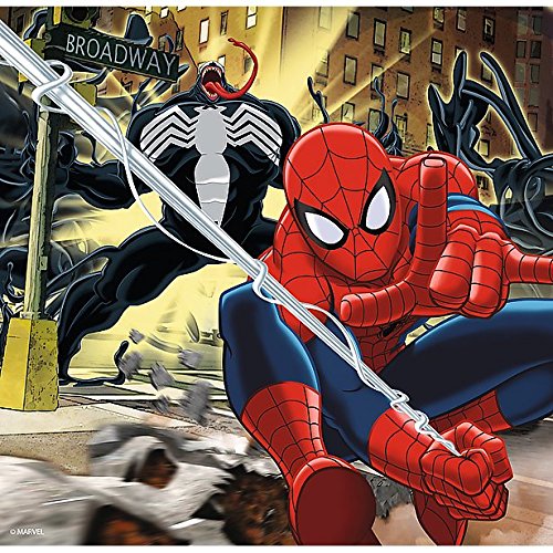 Trefl-34822-Puzzle-3-in-1-Die-Welt-von-Spiderman