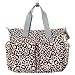 Bebamour Original Floral Designer Diaper Tote Bags Nappy Changing Bag (Leopard)