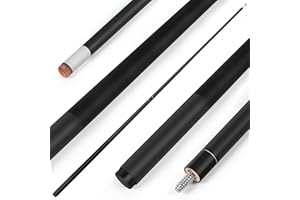 Kmise Bastone da Biliardo Professionale, 1 Bastone da Biliardo con Inchiostro Incorporato, 18, 19, 20 g, in Fibra di Vetro Composito di Grafite