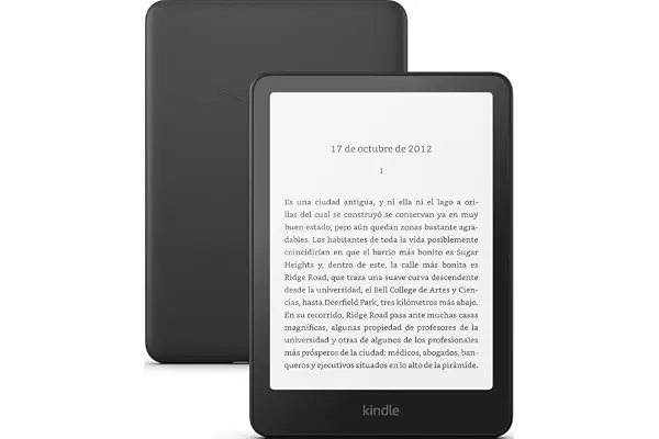 Kindle Paperwhite (16 GB) de Amazon (modelo de 2024): pantalla de 7" sin reflejos y semanas de autonomía | Sin publicidad | Negro